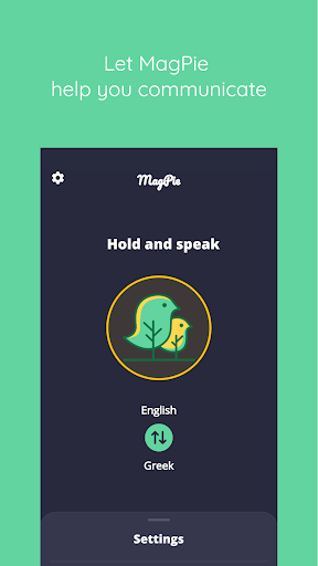Screenshot of MagPie - Native speech
