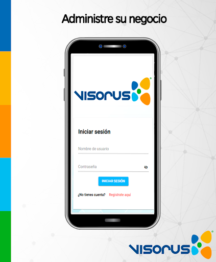 Android application Visor POS screenshort