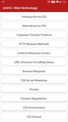 Web Technology Screen 3