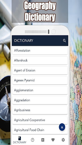 Geography Dictionary Screen 3