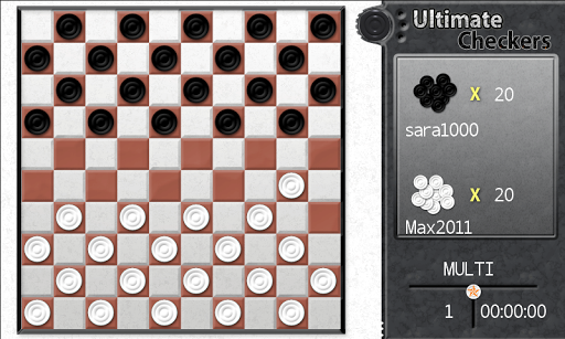 Ultimate Checkers Screen 2