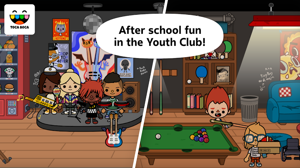 Toca Life: School 1.7.1 APK + Mod (Paid for free / Free purchase) for Android