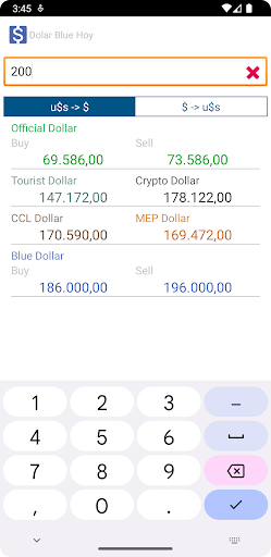 Dolar Blue Hoy Screen 2