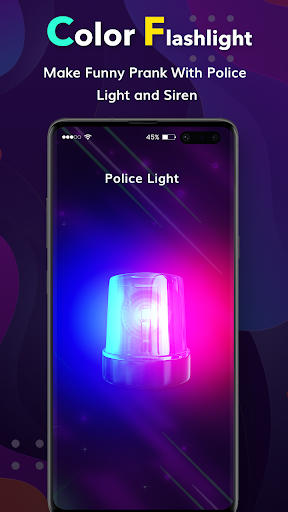 Screenshot of Color Flashlight : Color Torch
