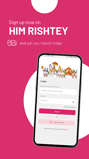 Android application Him Rishtey screenshort