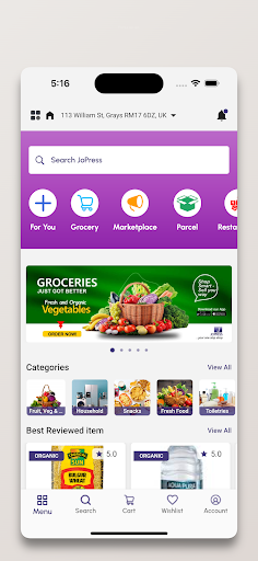 JoPress: Home Screen 3