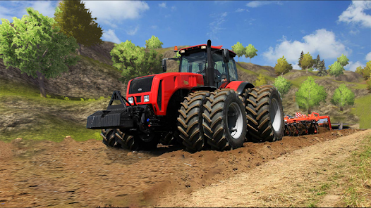 Modern Tractor Driving Games  screenshots 1