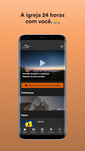 Android application Comunidade Monte Sião Trancoso screenshort