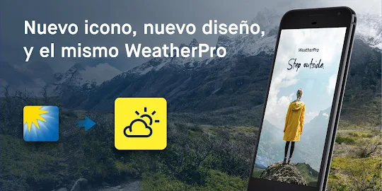 WeatherPro: pronóstico, radar