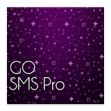 Go SMS Pro Purple&Black Theme icon