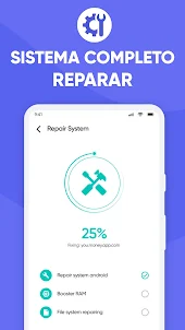 Reparar o sistema Android