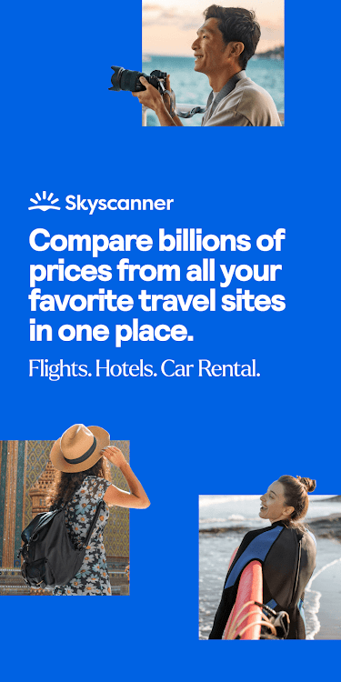 Skyscanner Flights Hotels Cars - New - (Android)