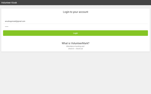 Android application Kiosk App screenshort
