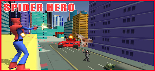 Android application Spider Fighter Parkour Hero screenshort