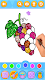 screenshot of Fruits Coloring Game