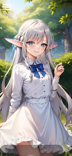Android application Elf Talk powered by AI screenshort