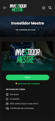 Investidor Mestre Screen 3
