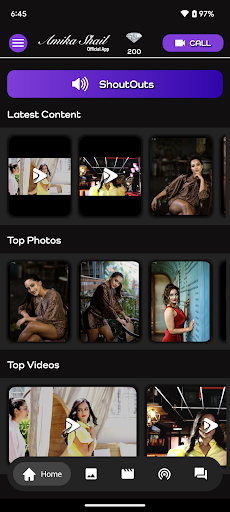 Amika Shail Official App Screen 2