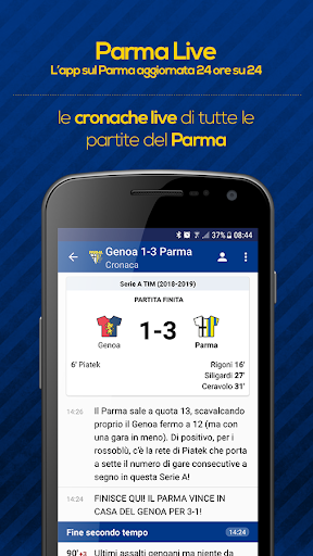 Parma Live Screen 3