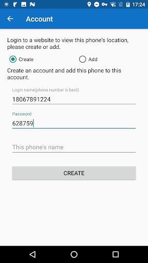 Phone Tracker Screen 2