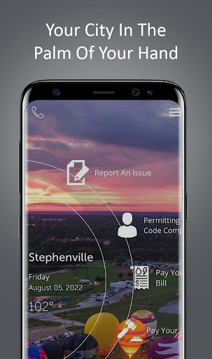 Android application Stephenville screenshort