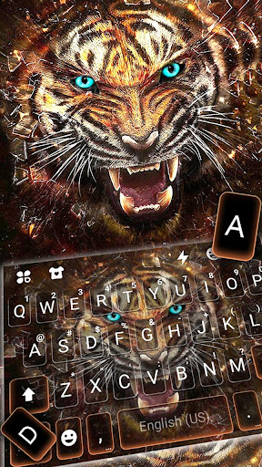 Roaring Fierce Tiger Keyboard Screen 2