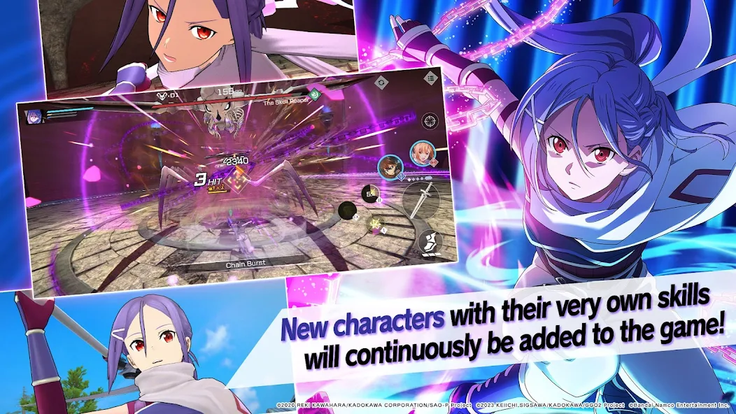 Sword Art Online VS Display Captures 5
