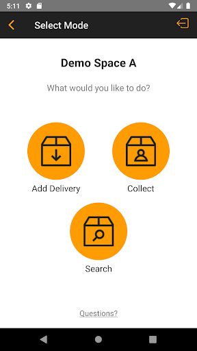 NexDelivery Screen 2