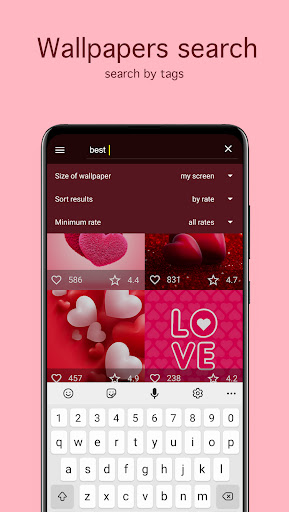 Love Wallpapers PRO Screen 3