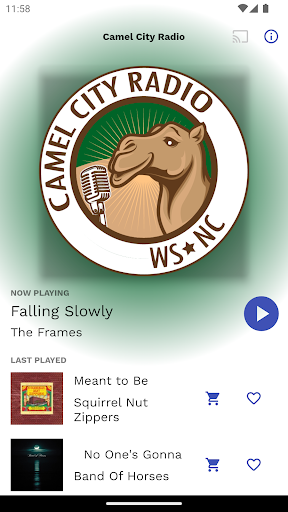 Android application Camel City Radio screenshort