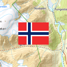 Ikonbillede Norway Topo Maps