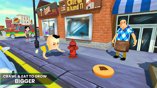 Android application Hungry Baby Boy Fat Simulator screenshort