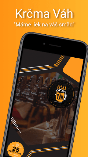 Android application Krčma Váh screenshort