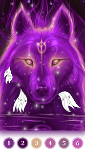 Wolf Coloring Book Color Game 1.3 APK screenshots 4