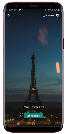 Paris Live Wallpaper Screen 3