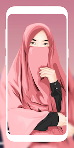 Cute Hijab Girls Wallpaper