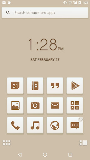 Android application Bamboo Theme for Smart Launche screenshort