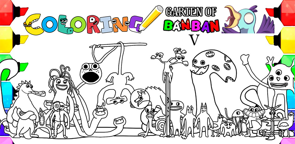 Download do APK de Colorir Garten of Banban 2 para Android