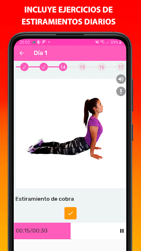Home workout without equipment Screen 3