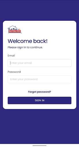 Android application Full Pro CRM screenshort