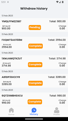 Android application Sukkara Merchant screenshort