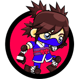 Ninja Girl Jumping Adventure icon