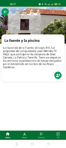 Android application Rutas de Buenavista del Norte screenshort