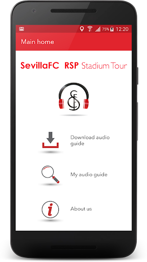 Android application Sevilla FC RSP Stadium Tour screenshort