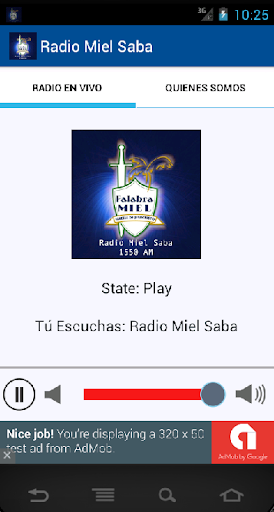 Radio Miel Saba Screen 3