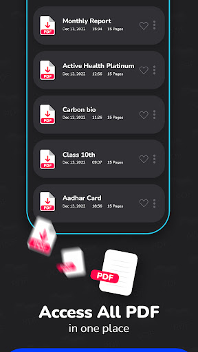 Android application Infinity PDF Editor & Scanner screenshort
