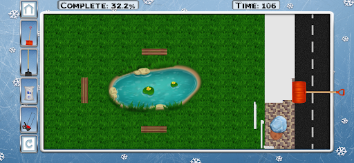 Android application Snow Shoveler screenshort