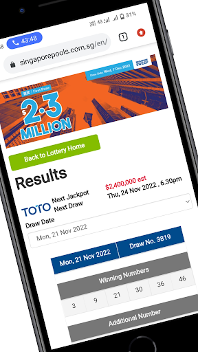 toto 4D big sweep singapore