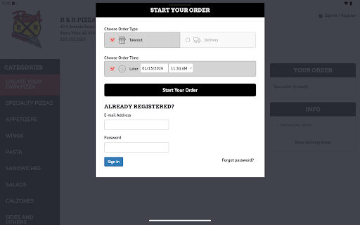 R  R Pizza - Sierra Vista