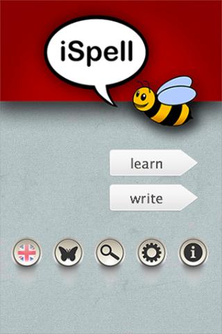 Android application iSpell - Spelling Tutor screenshort
